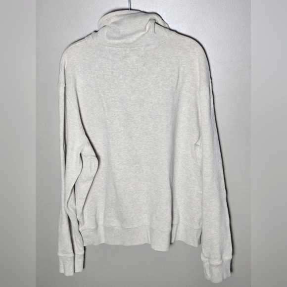 Vintage Ralph Lauren 100% Cotton Quiet Luxury Polo Mock Neck Sweater, XL - Picture 3 of 4